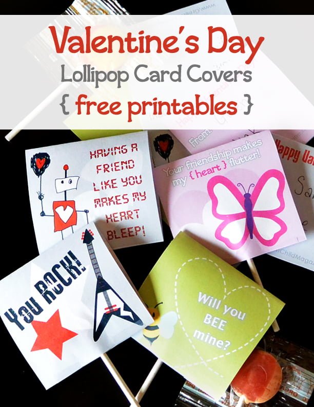 Valentine s Day Lollipop Covers free Printables 