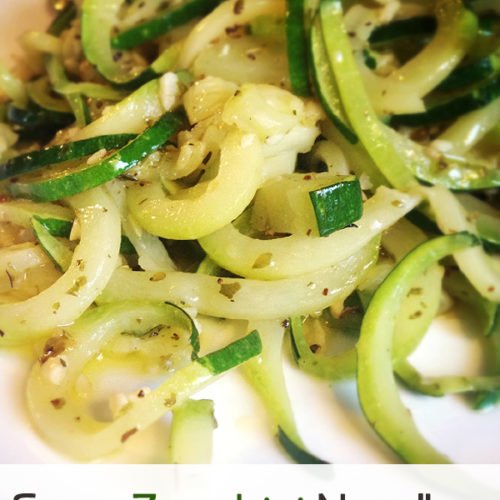 How to Make Zucchini Noodles - Gluten-free pasta option