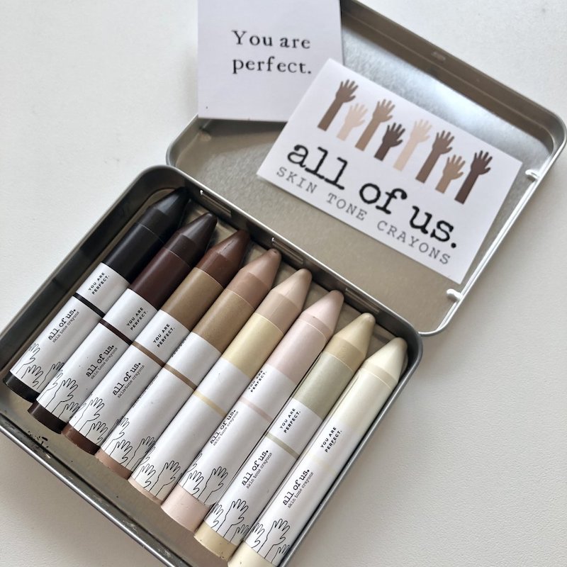 All of Us Skin Tone Crayons