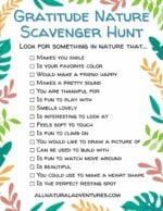 Outdoor Nature Scavenger Hunt Printables + Ideas for Kids