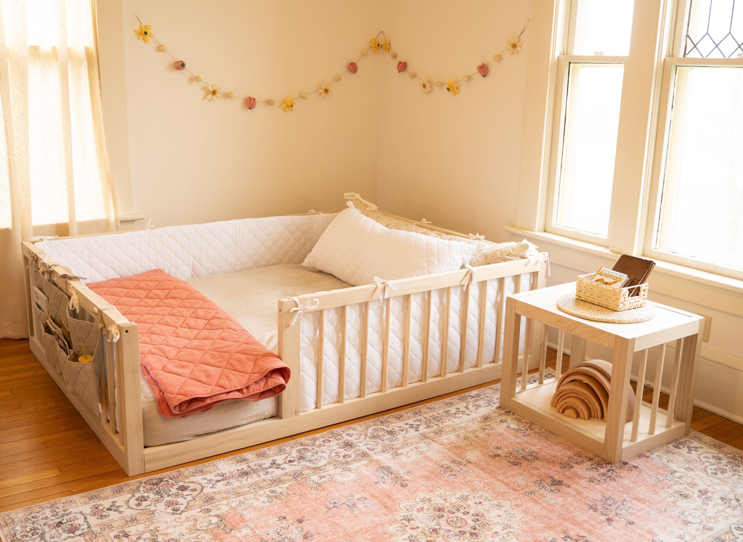 montessori twin floor bed mattress