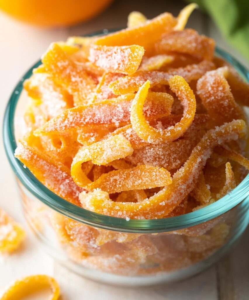 candied orange peels