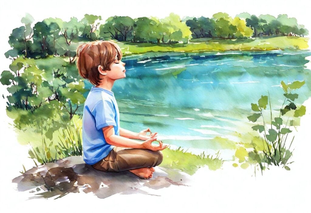 deep breathing meditation for kids